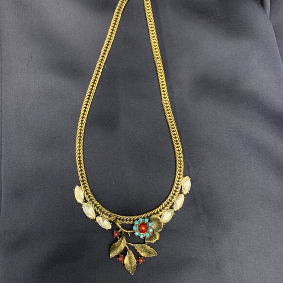 Anthropologie Statement Necklace - Picture 2 of 5